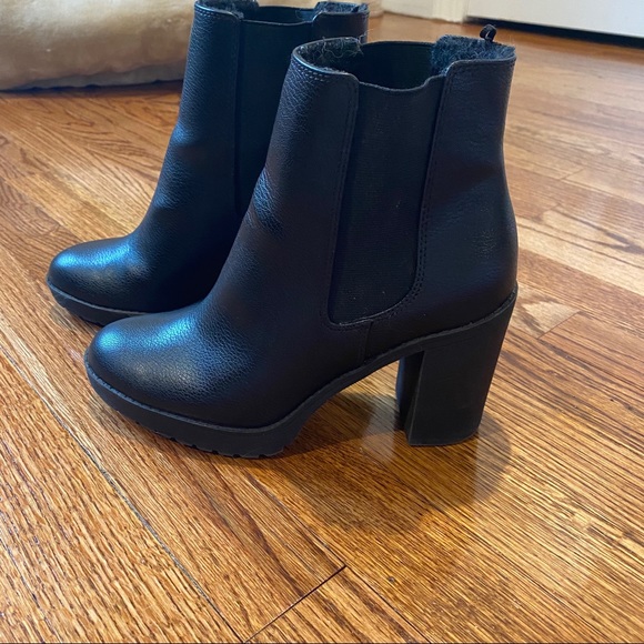 Leather Ankle Booties - Picture 3 of 3